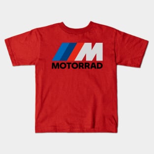 BMW M Motorrad Motorcycle Tee Kids T-Shirt